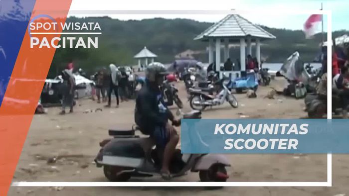 Berkenalan Dengan Puluhan Ribu Pecinta Skuter, Pacitan