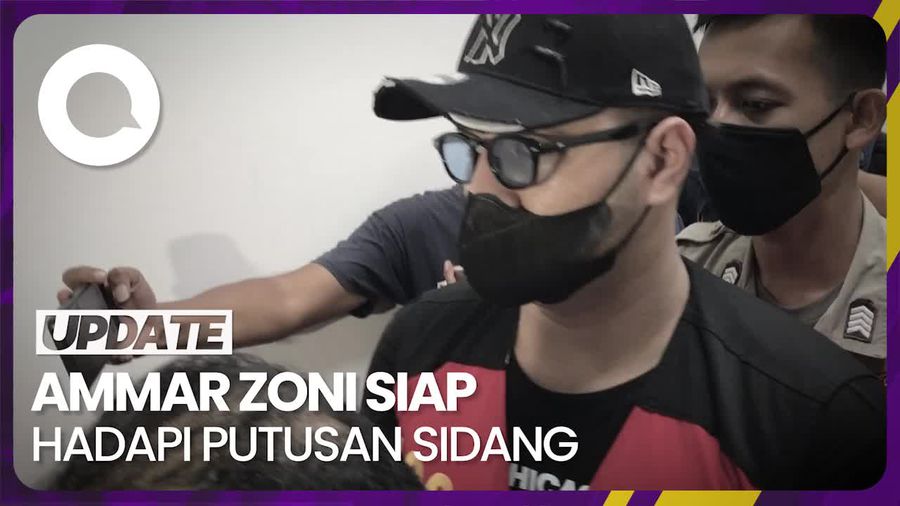 Ammar Zoni Irit Bicara Jelang Putusan Sidang Kasus Narkoba