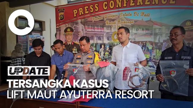 Pemilik Ayuterra Resort Kontraktor Ditetapkan Tersangka Kasus Lift Maut