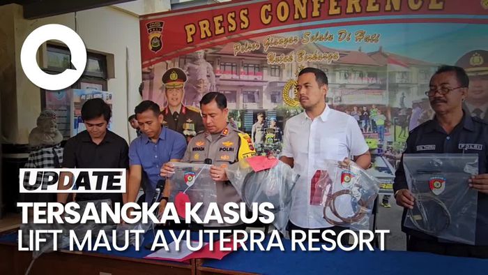 Pemilik Ayuterra Resort-Kontraktor Ditetapkan Tersangka Kasus Lift Maut