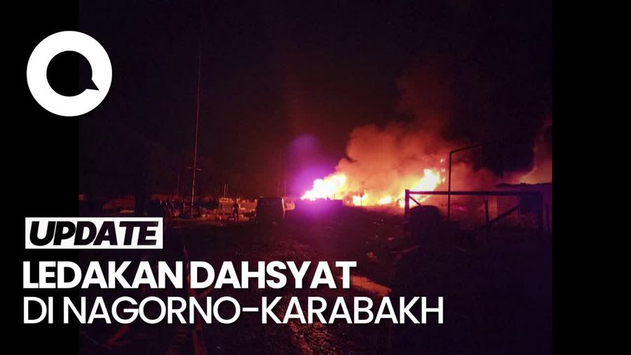 20 Orang Tewas Akibat Ledakan di Depo Bahan Bakar Nagorno-Karabakh
