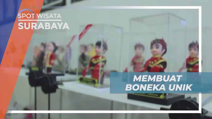 Menyulap Limbah Menjadi Boneka Berpakaian Adat nan Cantik, Surabaya