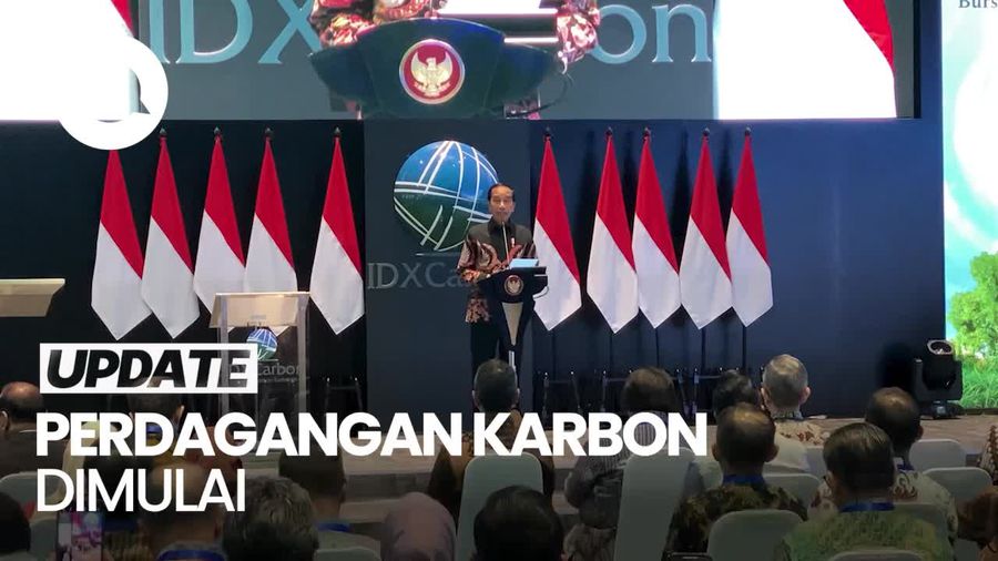 Jokowi Luncurkan Bursa Karbon Indonesia: Kontribusi Lawan Krisis Iklim