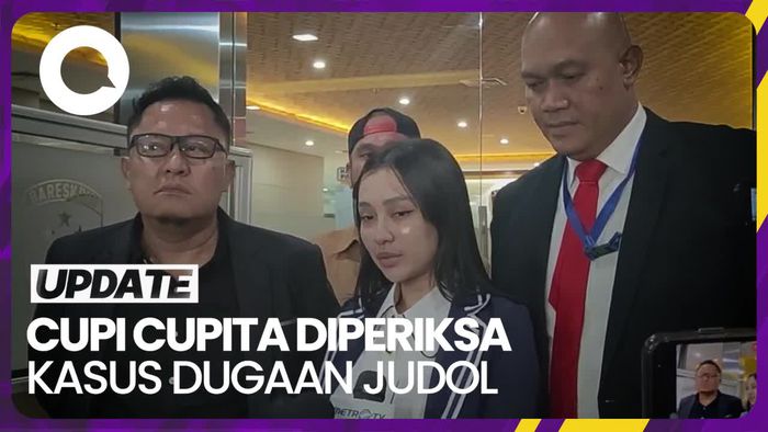 Cupi Cupita Drop Seusai Jalani Pemeriksaan Dugaan Promosi Judol