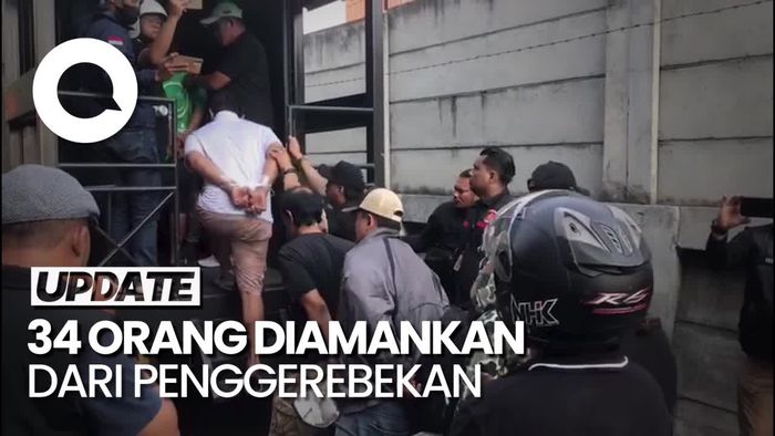 Momen Penggerebekan Lapak Narkoba Kampung Bahari Jakut