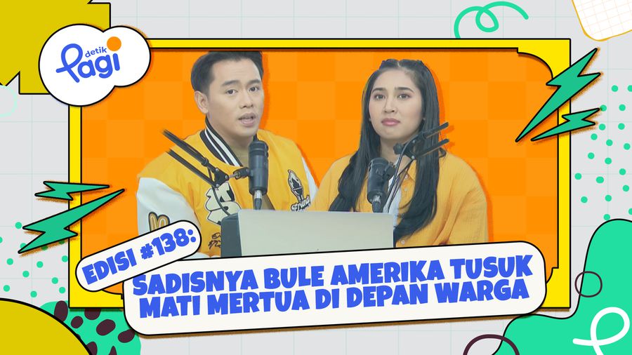 Sadisnya Bule Amerika Tusuk Mati Mertua di Depan Warga