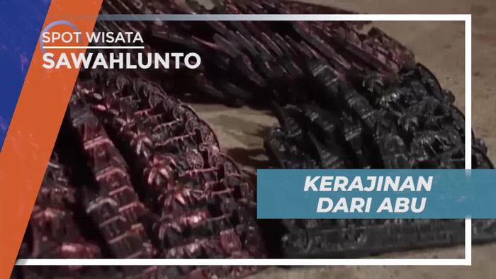 Menyulap Abu Batubara Menjadi Produk Handicraft, Sawahlunto