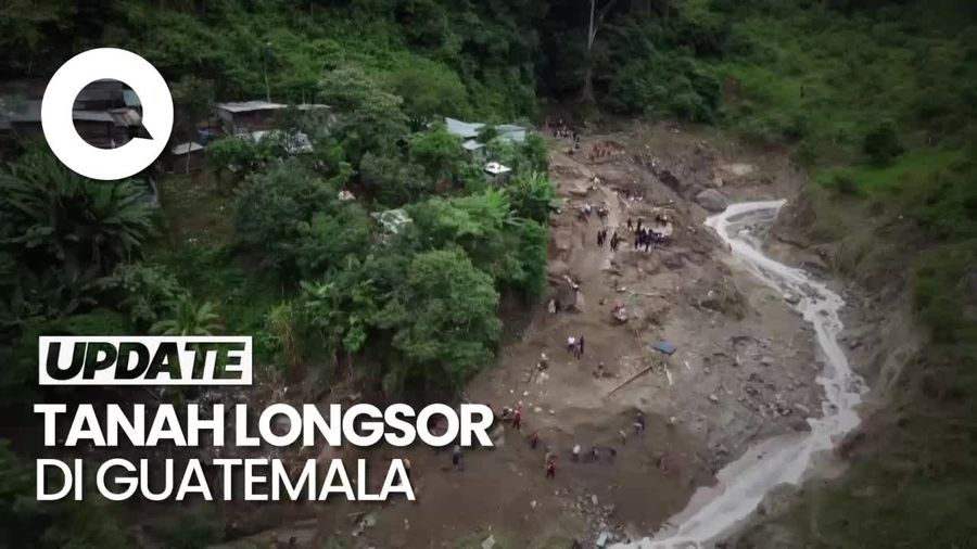 6 Orang Tewas-15 Orang Hilang Akibat Tanah Longsor di Guatemala
