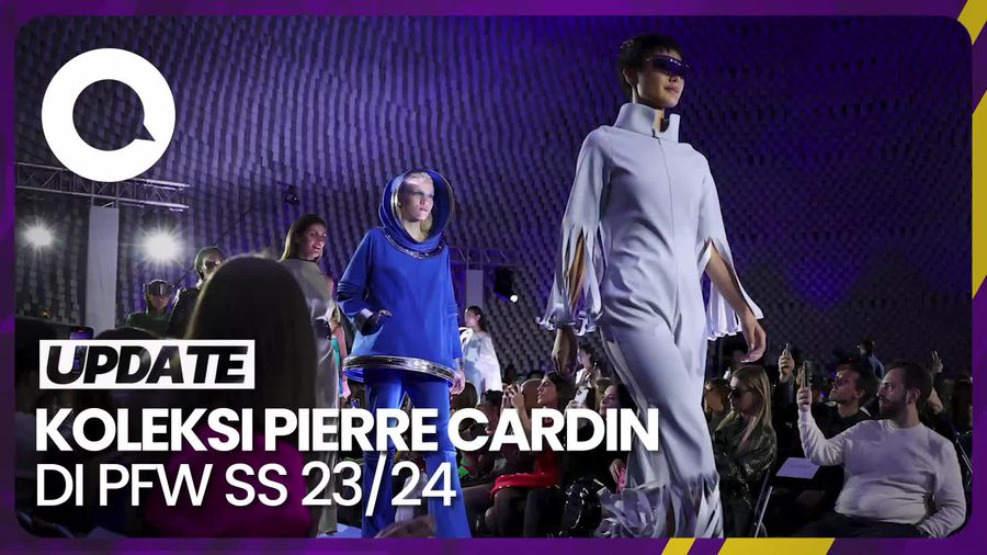Pierre Cardin di Paris Fashion Week, Terinspirasi Kehidupan Laut