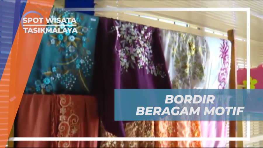 Bordir Aneka Motif Cantik Untuk Mukena dan Kebaya, Tasikmalaya