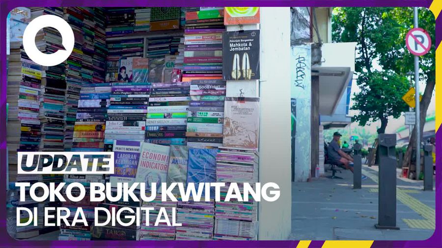 Kondisi Toko Buku Kwitang Hadapi Tantangan di Era Digital