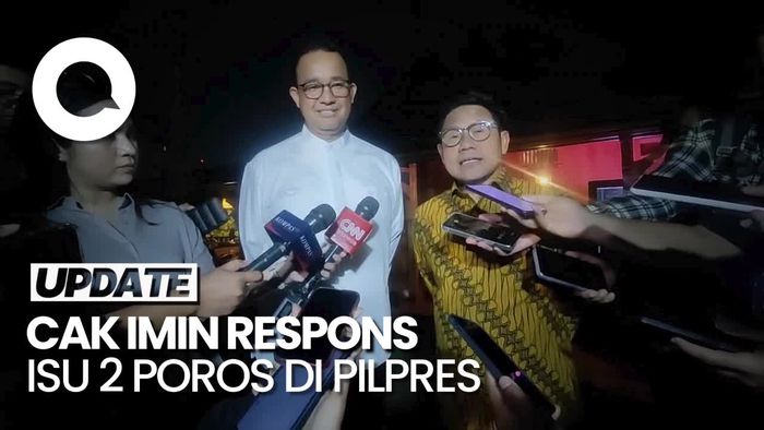 Cak Imin Respons Isu 2 Poros di Pilpres: Semua Kondisi Harus Siap