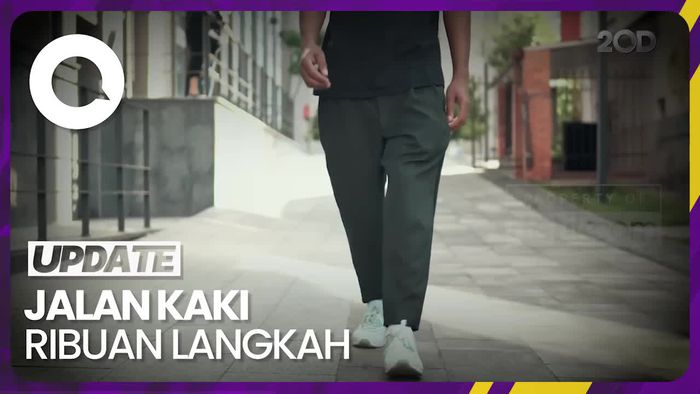 Jalan Kaki Ribuan Langkah Sehari, Sulit Ga sih?