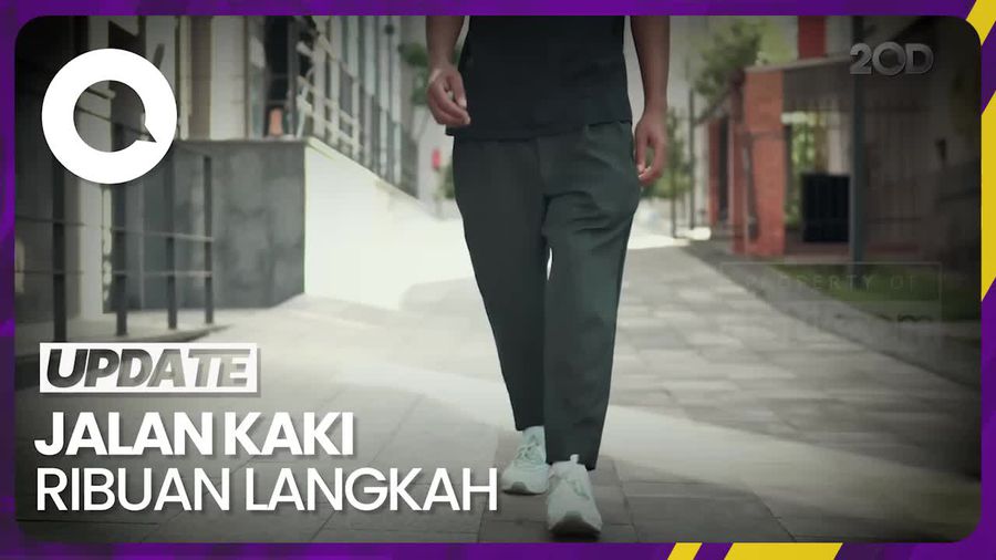 Jalan Kaki Ribuan Langkah Sehari, Sulit Ga sih?