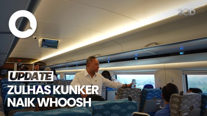 Zulkifli Hasan Sebut Whoosh Jadi Potensi Baru Perekonomian dan Perdagangan