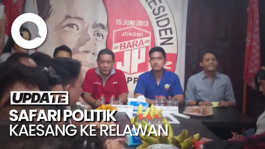 Kaesang Minta Bantuan Relawan Bara JP untuk Menangkan PSI di 2024