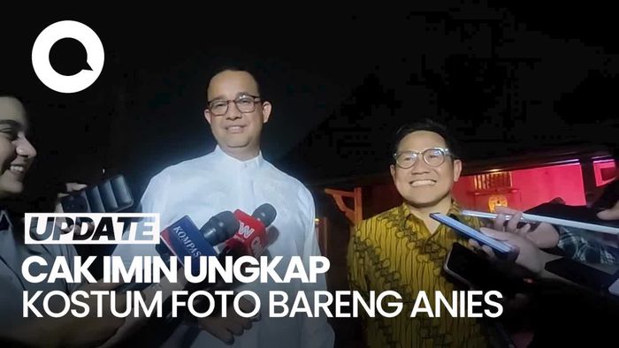Foto Kampanye Anies-Cak Imin Pakai Baju Koko hingga Sandal Jepit