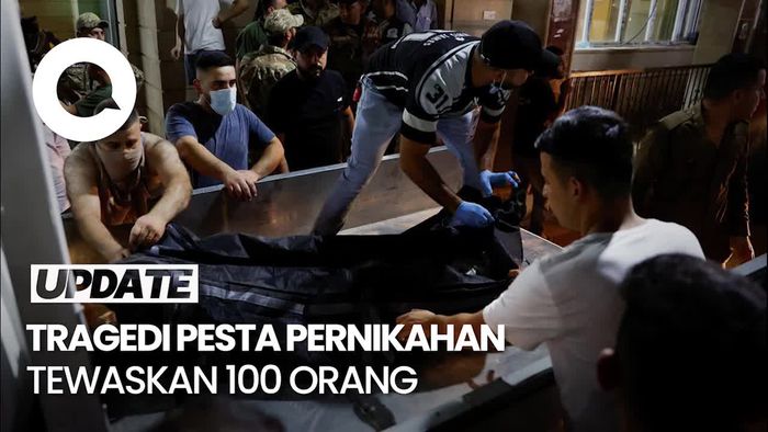 Saksi Insiden Pesta Pernikahan di Irak: Kembang Api Nyala, Aula Terbakar