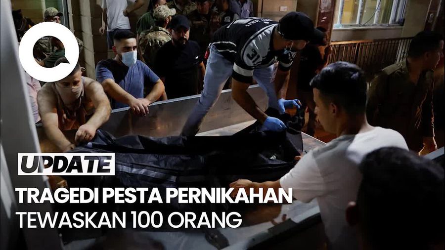 Saksi Insiden Pesta Pernikahan di Irak: Kembang Api Nyala, Aula Terbakar