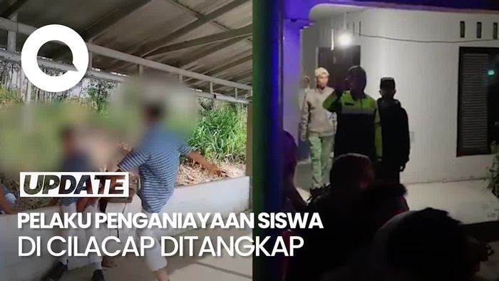 Momen Penangkapan Pelaku Penganiayaan Siswa SMP di Cilacap