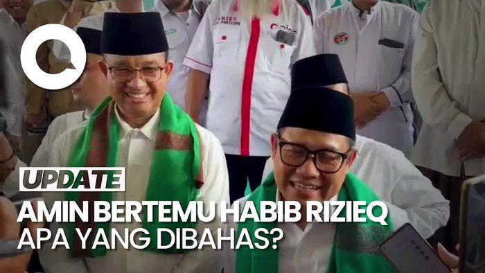 Anies-Cak Imin Bicara soal Pertemuan dengan Habib Rizieq