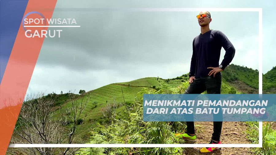 Menikmati Panorama Indah Alam Garut Dari Atas Batu Tumpang