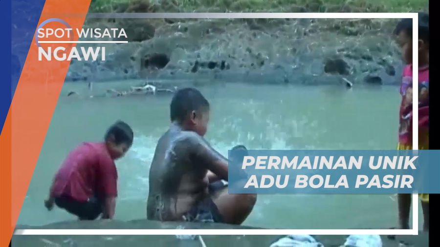 Adu Bola Pasir, Permainan Tradisional Favorit Anak-anak, Ngawi