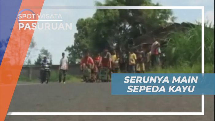 Sepeda Kayu, Permainan Tradisional Pasuruan yang Masih Lestari