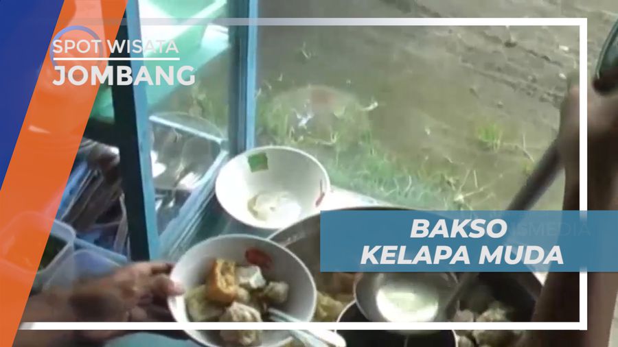 Lezat dan Sehat, Mencicipi Bakso Rasa Kelapa Muda di Jombang