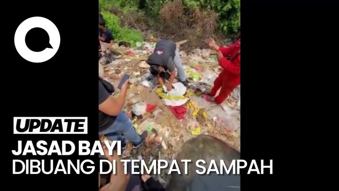 Heboh Jasad Bayi Terbungkus Kresek Ditemukan di Tempat Sampah