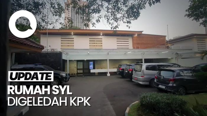 Penampakan Rumah Dinas Mentan SYL yang Digeledah KPK