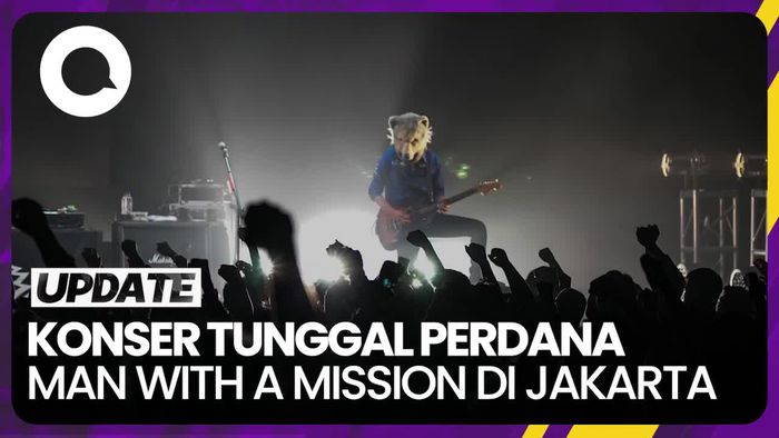Man With a Mission Sukses Hibur Penggemar di Indonesia