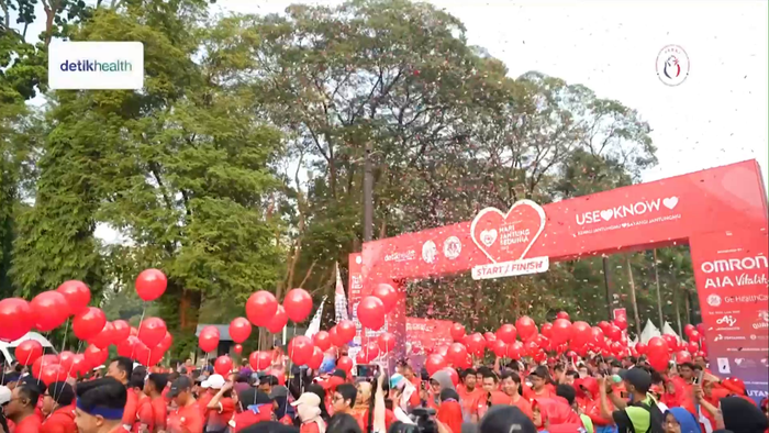 Kemeriahan Hari Jantung Sedunia 2023 di GBK