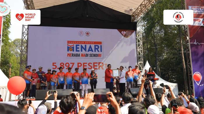 Pecah Rekor Muri di Hari Jantung Dunia 2023