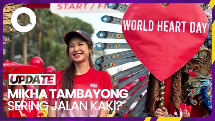 Cerita Mikha Tambayong Hobi Jalan Kaki Kalau di Luar Negeri