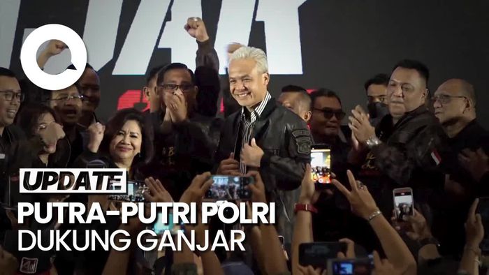 Keluarga Putra-Putri Polri Deklarasi Dukung Ganjar Presiden
