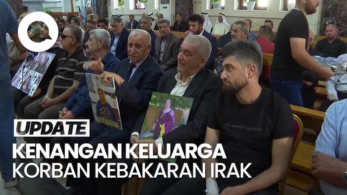 Duka Akibat 113 Orang Tewas dalam Kebakaran Pesta Pernikahan di Irak