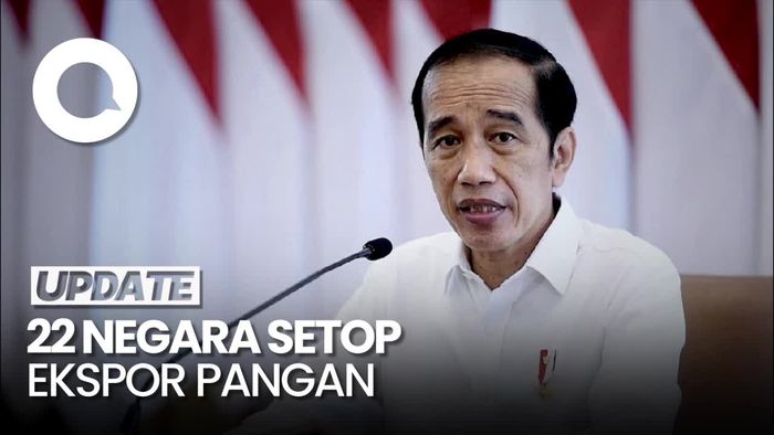 Jokowi Sebut Saat Ini 22 Negara Tak Ekspor Pangan, Termasuk Beras
