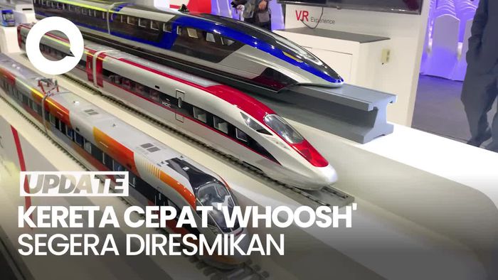 2 Oktober Kereta Cepat Whoosh Diresmikan, Jokowi Akan Tentukan Logonya
