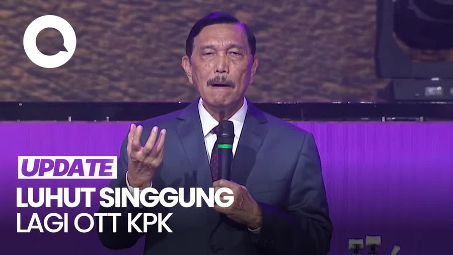 Luhut Kembali Bicara OTT KPK Untuk Apa: Kalau Bisa Kita Cegah