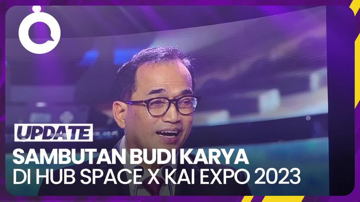 Buka Hub Space X KAI EXPO 2023, Menhub Budi Bicara soal Mimpi Jokowi