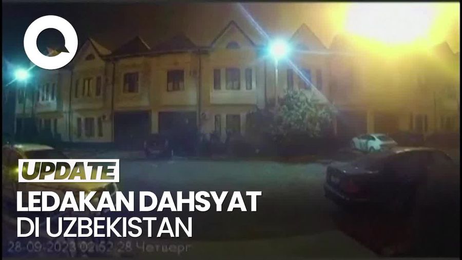 Detik-detik Ledakan Dahsyat di Uzbekistan, 1 Orang Tewas-162 Terluka
