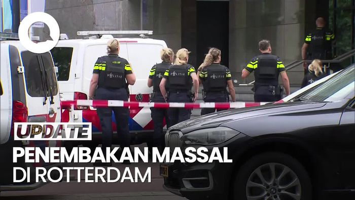 Penembakan di Rotterdam Belanda, Dua Orang Tewas
