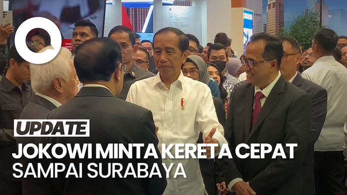 Luhut Sebut Jokowi Minta Kaji Kereta Cepat Dilanjut Sampai Surabaya