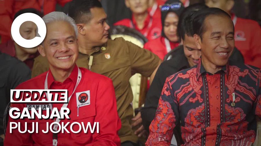 Ganjar Puji Jokowi: Beliau Adalah Mentor dan Kader Terbaik PDIP