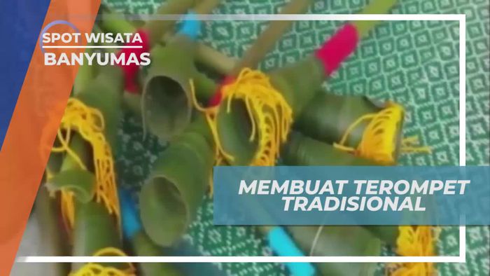 Membuat Terompet Tradisional Dengan Daun Janur Kelapa, Banyumas