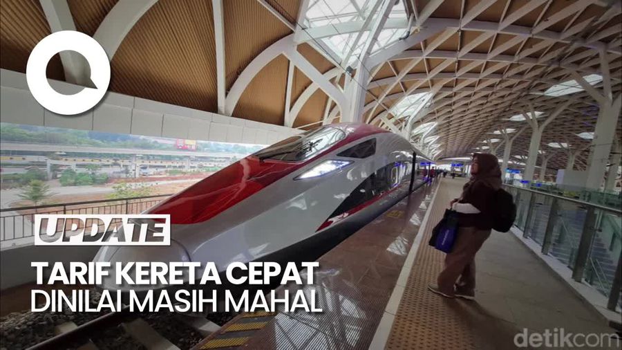 Tarif Kereta Cepat Disebut Masih Mahal, Menhub Ungkap Alasannya