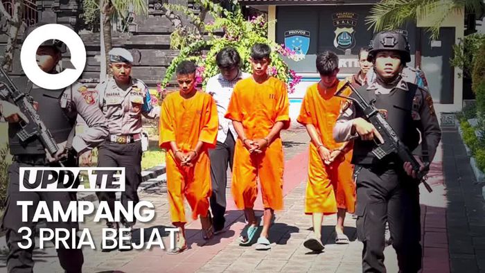 Tampang 3 Pemerkosa Perempuan Asal Sumba Timur di Kuta Bali