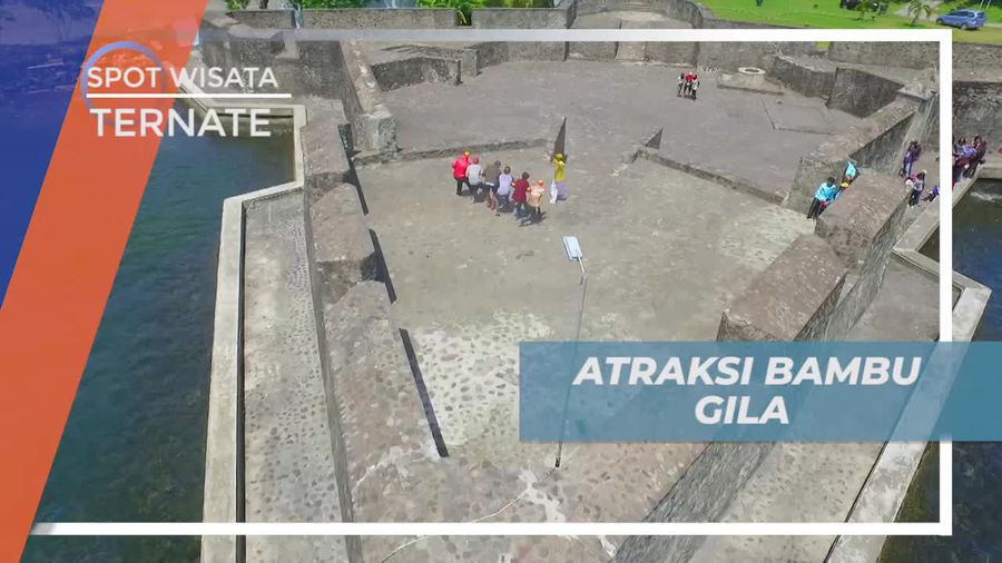 Bambu Gila, Atraksi Tradisional Masyarakat Maluku, Ternate