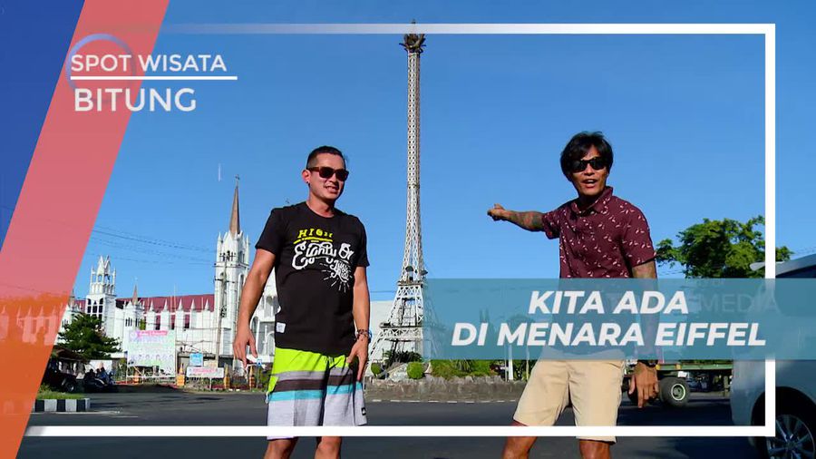 Melihat Dari Dekat Menara Eiffelnya Indonesia di Kota Bitung